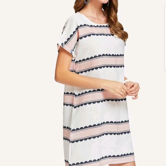 STRIPED DRESS - Picture 2 of 4